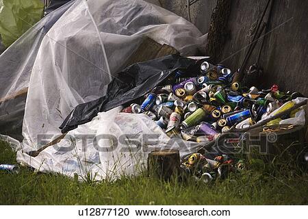 Stock Image - Dilapidated, Group Of Objects. Fotosearch