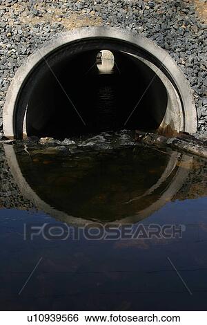 Stock Photograph - polluted, Illinois, toxic, waste, sewage, conservation. Fotosearch