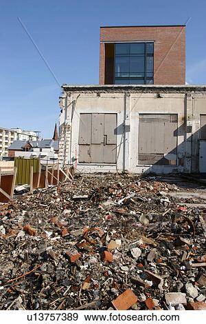Stock Photo - trash, garbage, close-up, utility, waste. Fotosearch