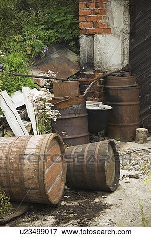 Stock Photo - Trash, Waste, Heap, Garbage, Dump, Discarded. Fotosearch