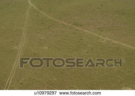 Stock Photo - agriculture, calm, aerial view. Fotosearch
