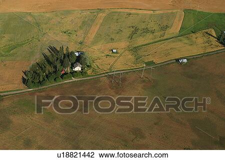 field, aerial view, farmland, farm, birds eye view, aerial View Large Photo Image Stock Image - field, aerial view, farmland, farm, birds eye view, aerial. Fotosearch
