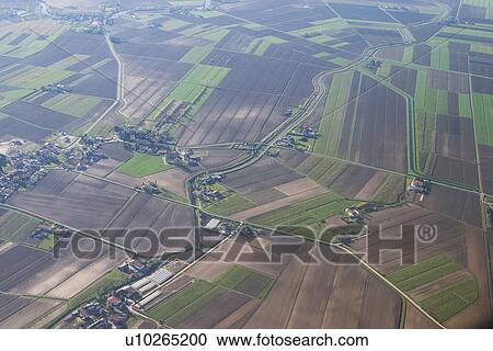 land, aerial view, fields, picturesque, view, aerial View Large Photo Image Stock Image - land, aerial view, fields, picturesque, view, aerial. Fotosearch