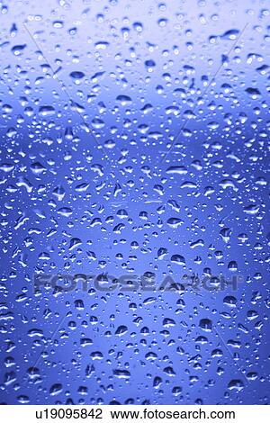Stock Image - Blue, Dew, Design, Close-Up, Appearance. Fotosearch