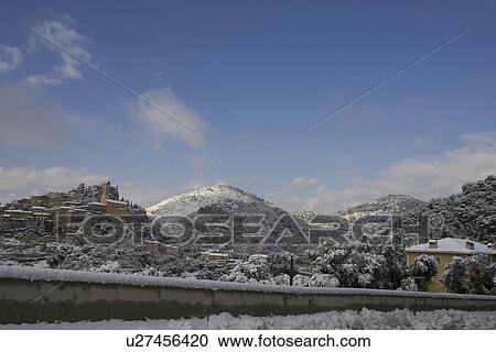 Stock Image - Building Exterior, Building Structure, Cloud, Day. Fotosearch