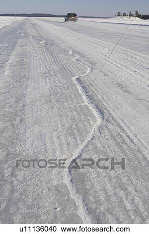 Stock Image - Car, Clear Sky, Day, Horizon Over Land, Land Vehicle. Fotosearch