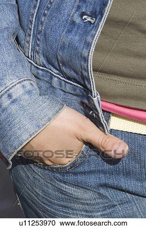 Casual Clothing, Close-Up, Day, Denim, Denim Jacket View Large Photo Image Stock Image - Casual Clothing, Close-Up, Day, Denim, Denim Jacket. Fotosearch