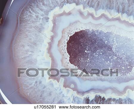 Stock Image - Photography of agate, Stone material, Close Up. Fotosearch