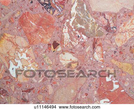 Picture - Photography of artificial marble, Stone material, Close Up. Fotosearch
