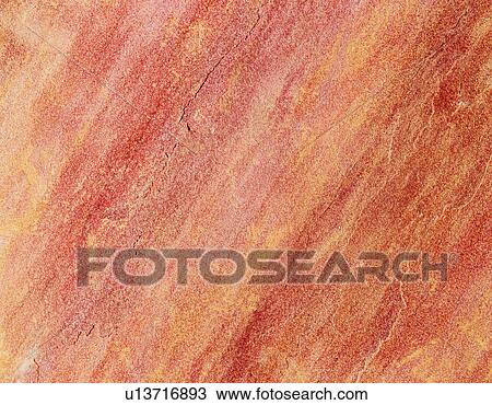 Stock Image - Photography of sandstone, Stone material, Close Up. Fotosearch