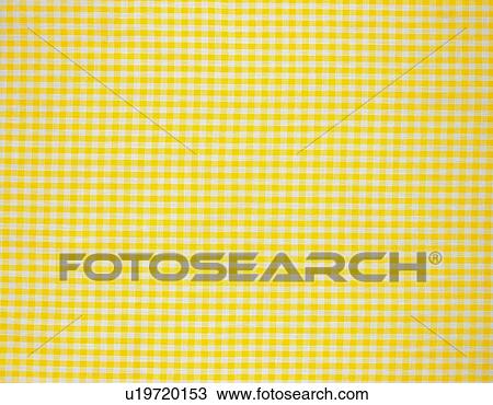 Stock Image - Gingham Check, Close Up. Fotosearch