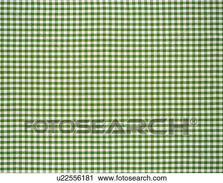Stock Image - Gingham Check, Close Up. Fotosearch