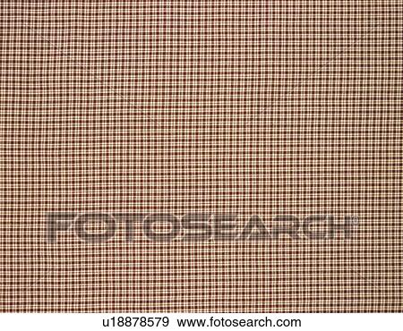 Stock Photo - Gingham Check, Close Up. Fotosearch