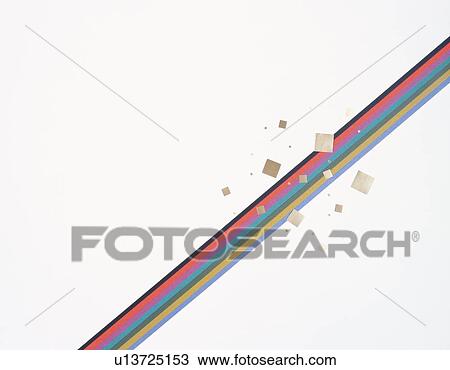 Stock Image - A pile of Japanese papers. Fotosearch