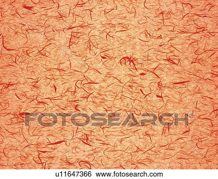 Stock Photograph - Japanese paper colored red, close up. Fotosearch