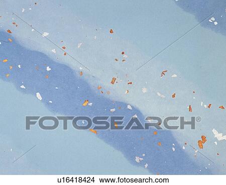Picture - Japanese paper in stripe, close up. Fotosearch