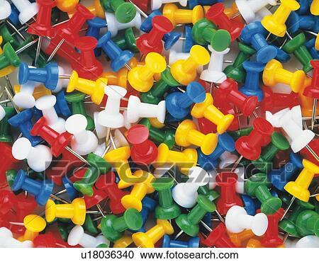 Mass of multi colored thumbtacks View Large Photo Image Stock Image - Mass of multi colored thumbtacks. Fotosearch