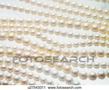 Strings of pearls View Large Photo Image Stock Image - Strings of pearls . Fotosearch