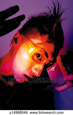 Young Adult Man Posing, Photography, CG, High Angle View, Toned Image View Large Photo Image Stock Photograph - Young Adult Man Posing, Photography, CG, High Angle View, Toned Image. Fotosearch