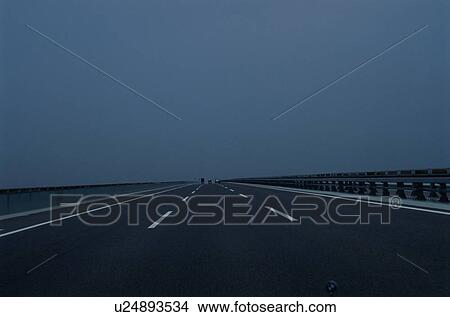 Clouds Above Empty Highway View Large Photo Image Picture - Clouds Above Empty Highway. Fotosearch