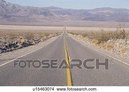 Picture - Straight Road. Fotosearch