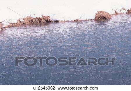 Frozen Water Surface View Large Photo Image Stock Image - Frozen Water Surface. Fotosearch