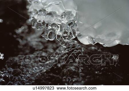 Stock Image - Ice Formations. Fotosearch