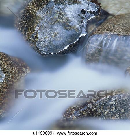 Stock Photo - Icy Water. Fotosearch
