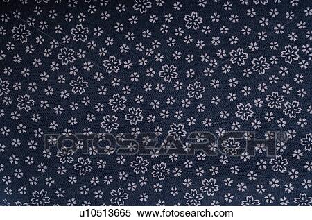 Stock Photography - Floral Patterns On Fabric. Fotosearch