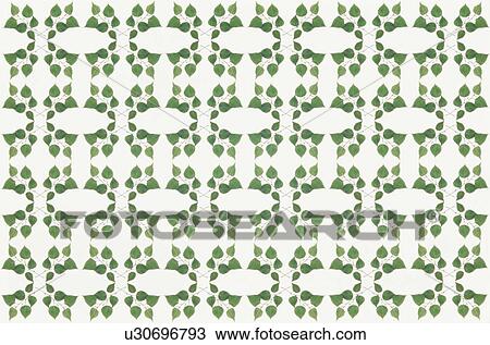 Stock Image - The Sheet Of Green Leaves. Fotosearch