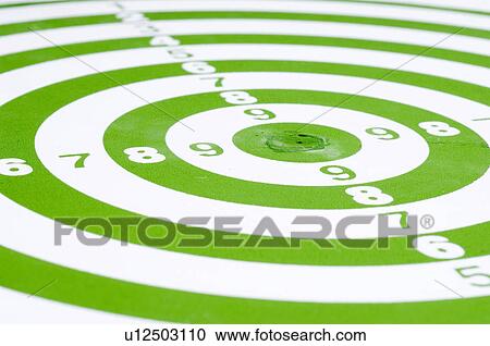 Stock Image - board, aim, background, arrow, archery, bullseye, accurate. Fotosearch