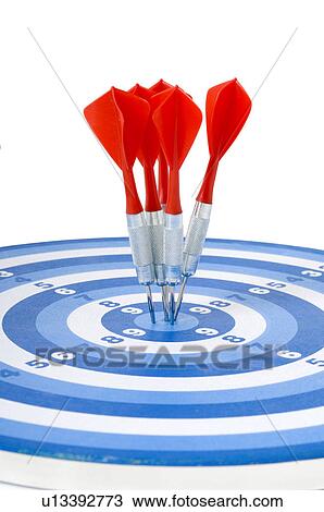 Stock Image - board, aim, background, arrow, archery, bullseye, accurate. Fotosearch
