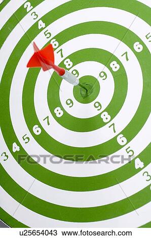 Stock Image - board, aim, background, arrow, archery, bullseye, accurate. Fotosearch