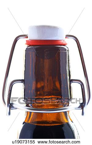 Stock Photography - beer, bottle, burkhard, CLOSE, close-up, closed. Fotosearch