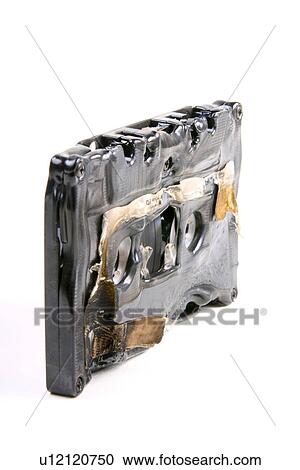 Stock Image - broken, carbonized, burnt, burned, alfred. Fotosearch