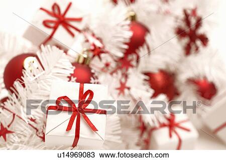 Stock Image - ball, bauble, bow, Christmas, christmas, Christmas tree ball. Fotosearch