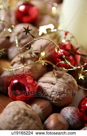 Picture - ball, bauble, brown, Christmas, christmas, Christmas tree ball. Fotosearch