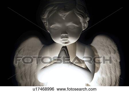 Stock Photograph - Christmas, angel, Christianity, cherub, catholic, germany, advent. Fotosearch