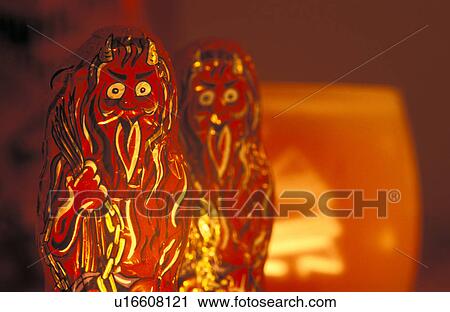 Stock Image - krampus, advent, advent season, anticipation, calf, chocolate, christmas time. Fotosearch