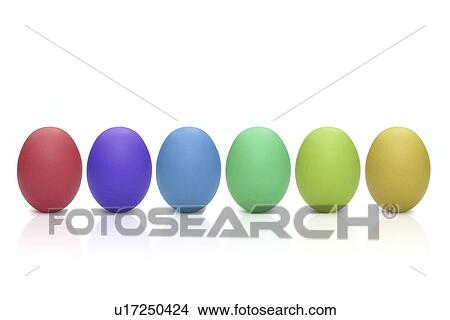 Picture - Easter, background, decoration, colored, bowl, array. Fotosearch