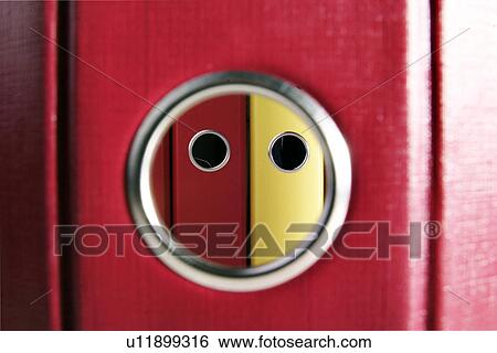 Stock Photograph - background, CLOSE, business, binder, alfred. Fotosearch