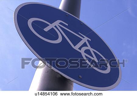 Stock Photograph - blue, bicycle, blauphoton, bike, bicycling, alexander. Fotosearch