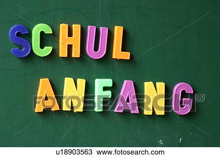Stock Image - buchstabe, schriftzeichen, alphabetic, blackboard, board. Fotosearch