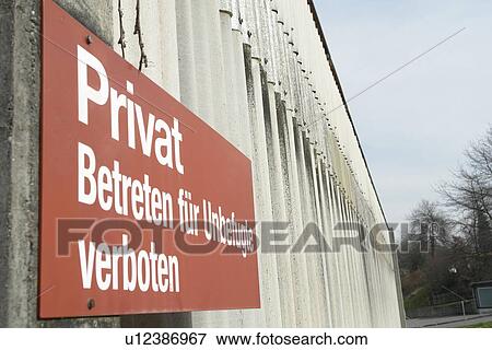 Stock Photo - burgdorf, aluminium, boards, board, berne, concrete, affixed. Fotosearch