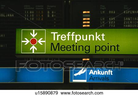 Stock Photo - germany, arrival, Frankfurt, bernd, away, airport. Fotosearch