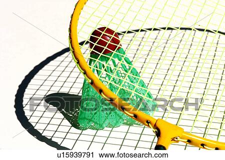 Stock Image - chequered, badminton, checkered, checked, check-talk, alfred. Fotosearch