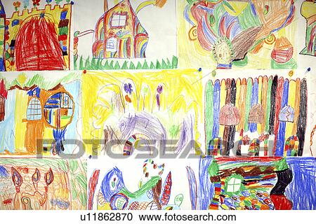 child, childhood, children, colored, deuschland, draw, drawing View Large Photo Image Stock Image - child, childhood, children, colored, deuschland, draw, drawing. Fotosearch