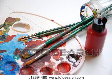 Stock Image - farbtube, acryl, art, artist, artistic, Austria, begabung. Fotosearch