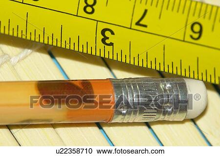 Stock Image - stift, mass, band, aluminium, berne, black, bleistiftspitze. Fotosearch