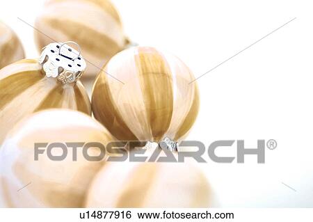 ball, bauble, beige, brown, Christmas, christmas View Large Photo Image Stock Photograph - ball, bauble, beige, brown, Christmas, christmas. Fotosearch